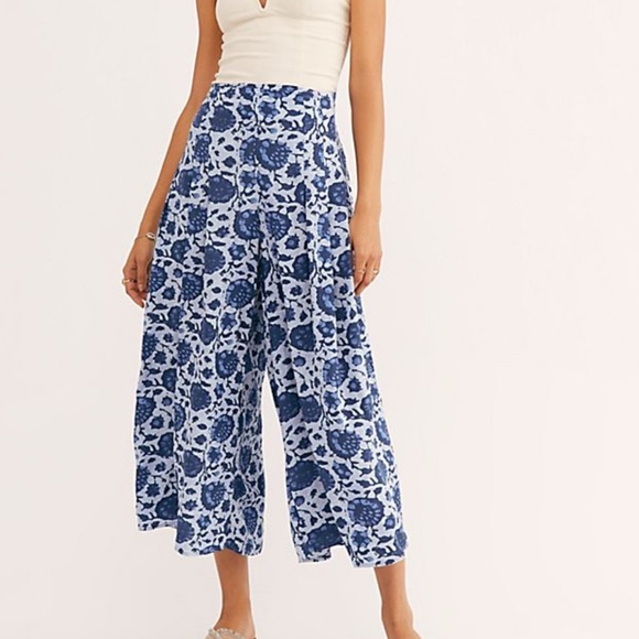 Free People Pants - FREE PEOPLE Lady Lady Printed Trousers